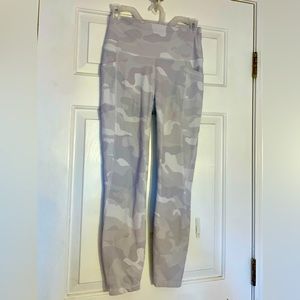 High Waist Leggings | Yoga Pants | Small | Camo Pattern | Free with Purchase